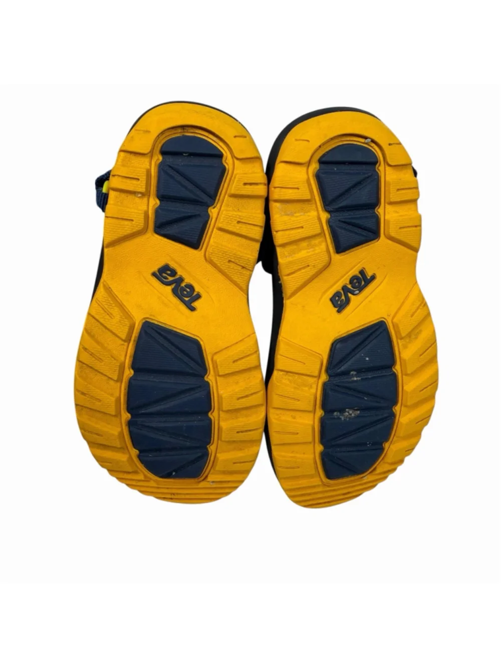 Teva Hurricane XLT 2 Speck Navy Yellow Outdoor Sandals Toddler Size 8